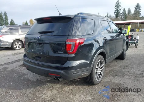 2018 Ford Explorer Sport from USA, damaged, VIN 1FM5K8GTXJGC28686